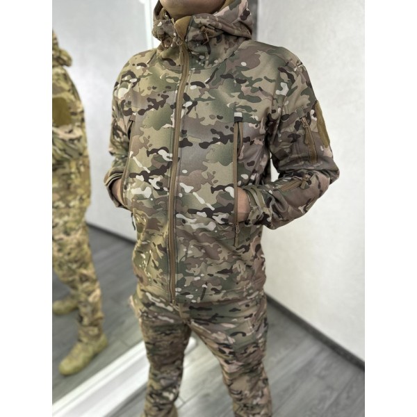 Костюм тактичний мультикам Soft Shell - 3555700