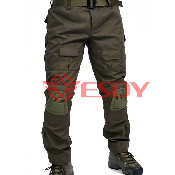 Штани тактичні з наколінниками. ESDY. Олива - 3591980