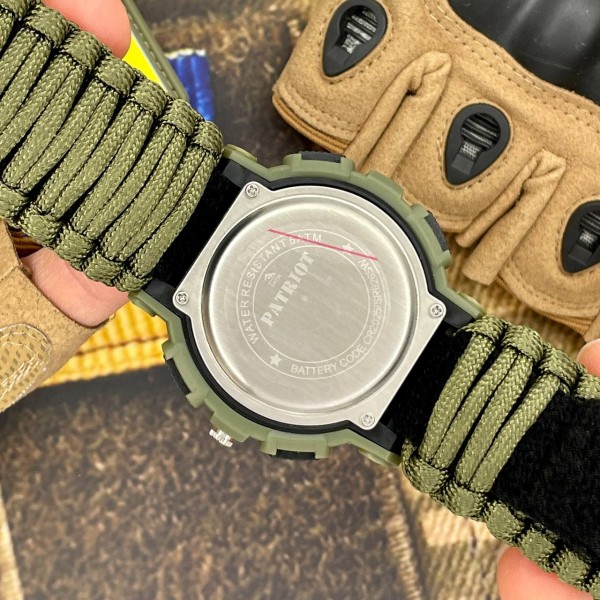 Patriot 005AGSU ЗСУ Паракордовий ремінець Army Green + Коробка. - 1201-0340-30