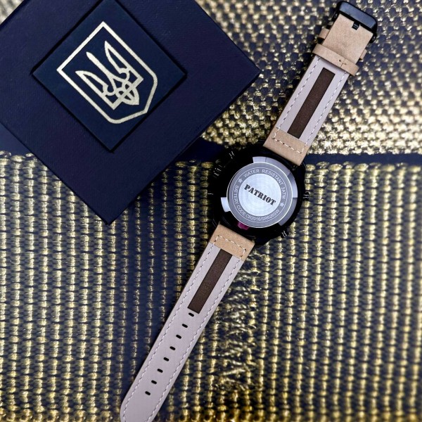 Patriot 017BKBKBR Тризуб золото Black-Black-Light Brown. - 1201-0360-30 Patriot 017BKBKBR Тризуб золото Black-Black-Light Brown. - 1201-0360-30