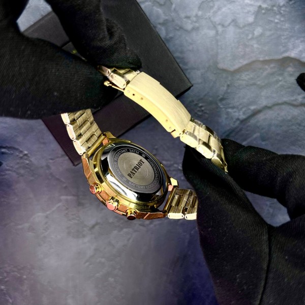 Patriot 017 Тризуб Золото Gold-Black Steel - 1201-0370-30 Patriot 017 Тризуб Золото Gold-Black Steel - 1201-0370-30