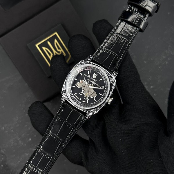 Годинник механічний Patriot 021SIBK Скелетон Де би не був - 1201-0407-30