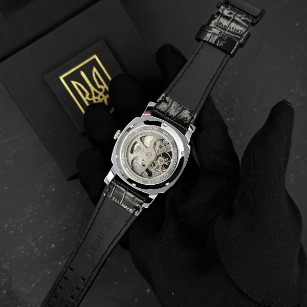 Годинник механічний Patriot 021SIBK Скелетон Де би не був - 1201-0407-30