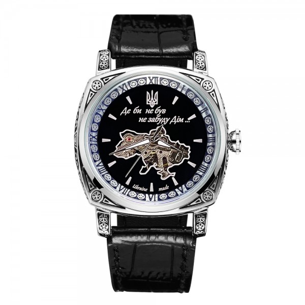 Годинник механічний Patriot 021SIBK Скелетон Де би не був - 1201-0407-30