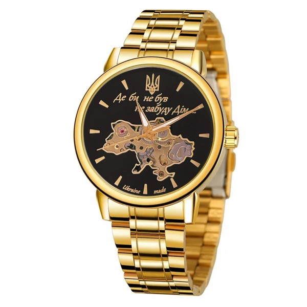 Patriot 022 Gold-Black Mechanic Metall Не Забуду Дім - 1201-0416-30
