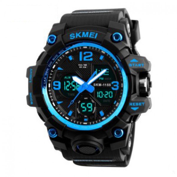 Skmei 1155 Black Blue - 3590070