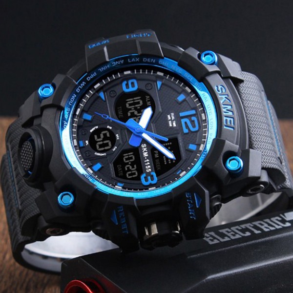 Skmei 1155 Black Blue - 3590070 Skmei 1155 Black Blue - 3590070