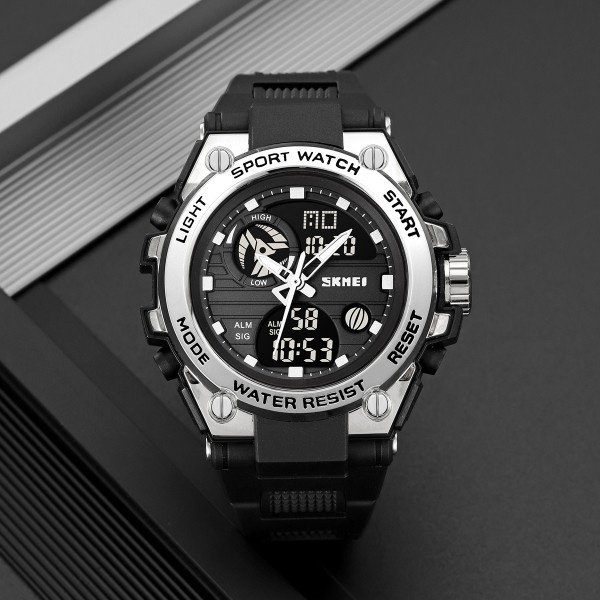 Skmei 2360BKSI Black-Silver - 3591650