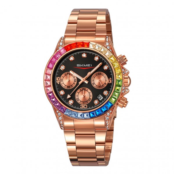 Skmei 2352RGBK Rose Gold-Black - 3591670