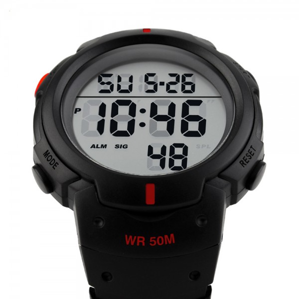 Skmei 1068RD Black-Red - 3590240 Skmei 1068RD Black-Red - 3590240