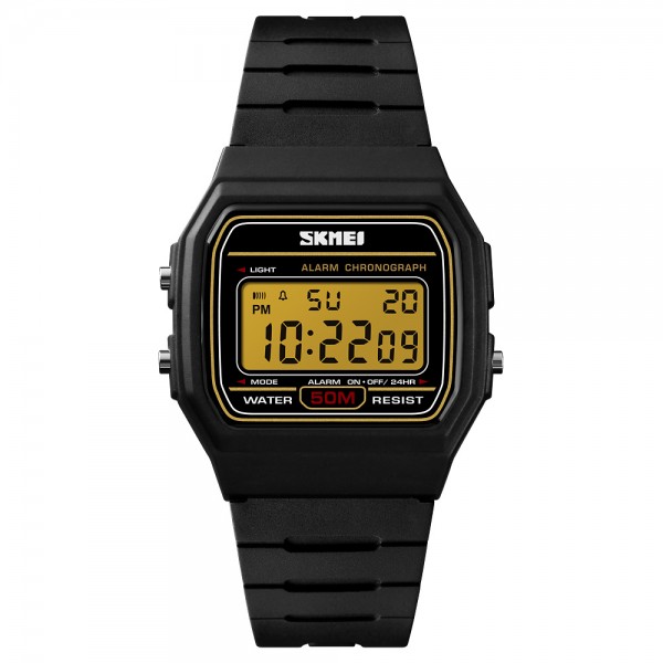 Skmei 1412BKGD Black-Gold - 3590480