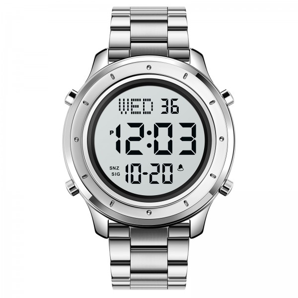 Skmei 1864SSIWT Silver/White Steel - 3590510