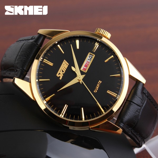 Skmei 9073GDBK-B Gold-Black men - 3590600 Skmei 9073GDBK-B Gold-Black men - 3590600
