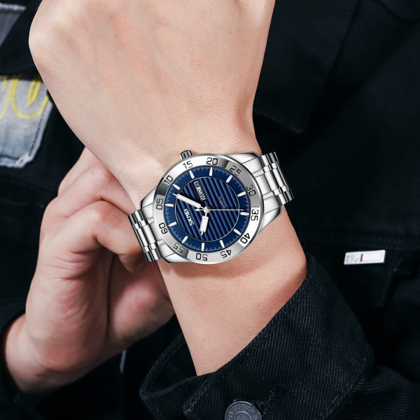 Skmei 9293SIBU Silver-Blue - 3590610 Skmei 9293SIBU Silver-Blue - 3590610