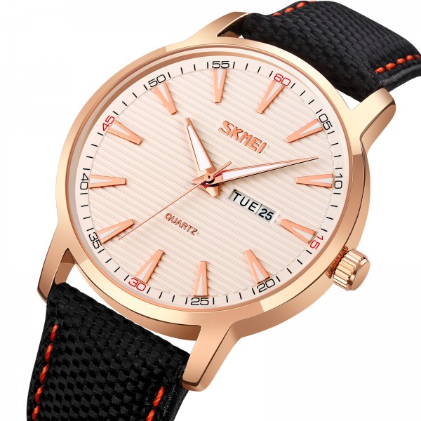 Skmei 9303RGSI Rose Gold-Silver SALE - 3590870