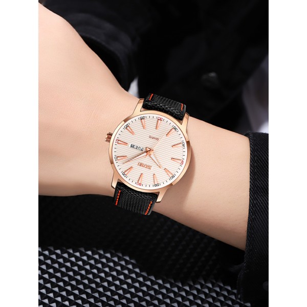 Skmei 9303RGSI Rose Gold-Silver SALE - 3590870