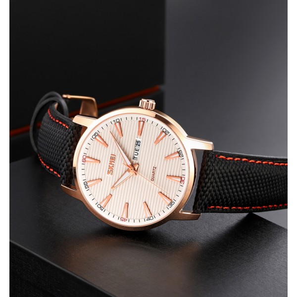Skmei 9303RGSI Rose Gold-Silver SALE - 3590870