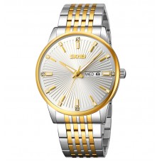 Skmei 9323TGDSI Silver/Gold-Silver