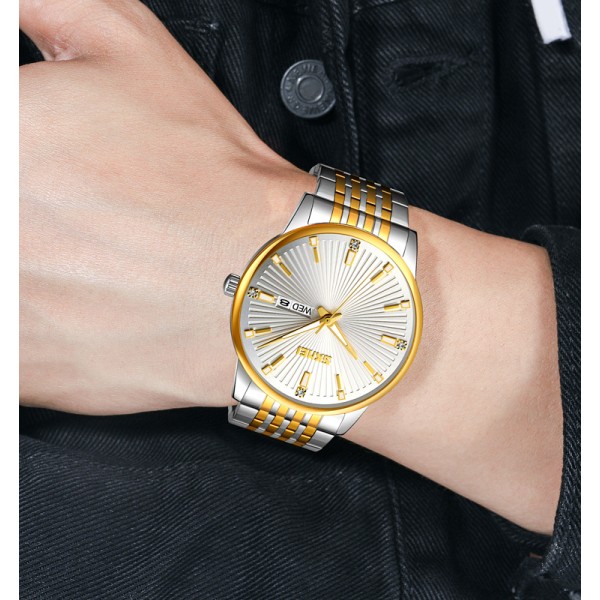 Skmei 9323TGDSI Silver/Gold-Silver - 3591170 Skmei 9323TGDSI Silver/Gold-Silver - 3591170