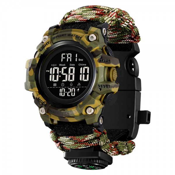 Skmei 1384NCMAG Camo Green - 3591370