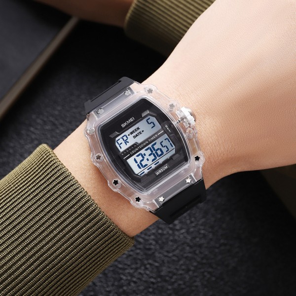 Skmei 2296WTBK White-Black - 3591390 Skmei 2296WTBK White-Black - 3591390