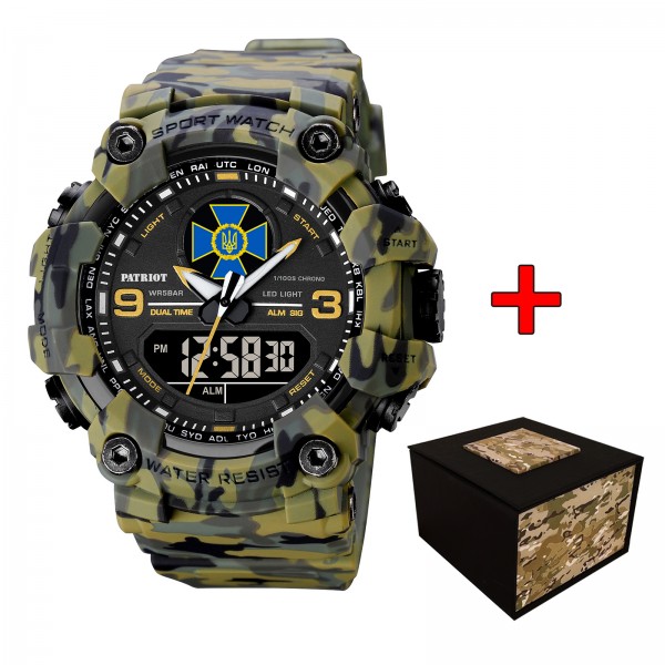 Patriot 001CMGRSBU СБУ Зелений камуфляж + Коробка. - 1201-0009-30