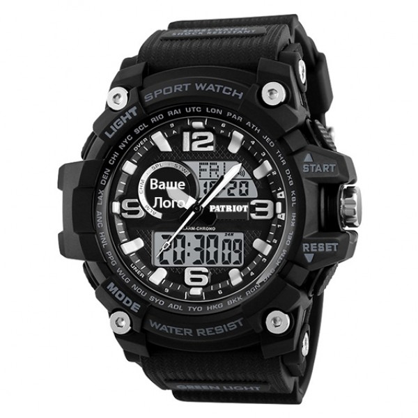 Patriot 012BK Ваше лого Чорні + Коробка. - 1201-0198-30 Patriot 012BK Ваше лого Чорні + Коробка. - 1201-0198-30