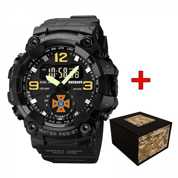 Patriot 003BKDSNS ДСНС Чорні + Коробка. - 1201-0099-30