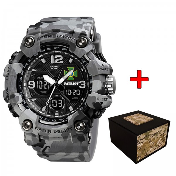 Patriot 006CMGYDPS ДПС Сірий камуфляж + Коробка - 1201-0278-30