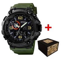 Awarder 002AGUASI Тризуб срібло Зелені + Коробка.