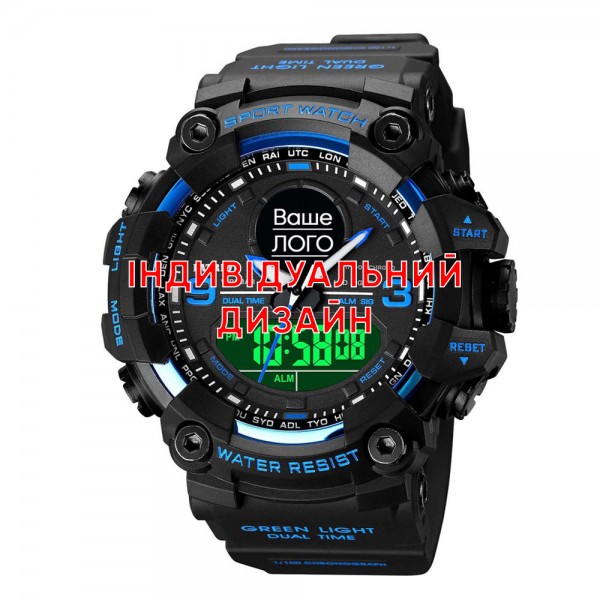 Awarder 001 Black-Blue Индивидуальный дизайн - 1202-0544-29