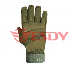 Тактичні рукавиці. Повнопалі. ESDY. Олива