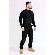 Костюм ESDY тактичний. Убакс+наколінники. Чорний