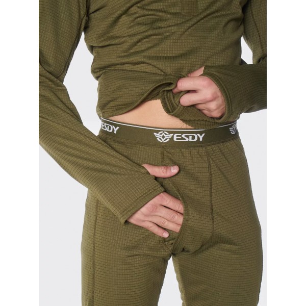 Термобелье плотное "Кубик". ESDY. Олива XL - 3591911 Термобелье плотное "Кубик". ESDY. Олива XL - 3591911