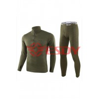 Термобелье плотное "Кубик". ESDY. Олива XL