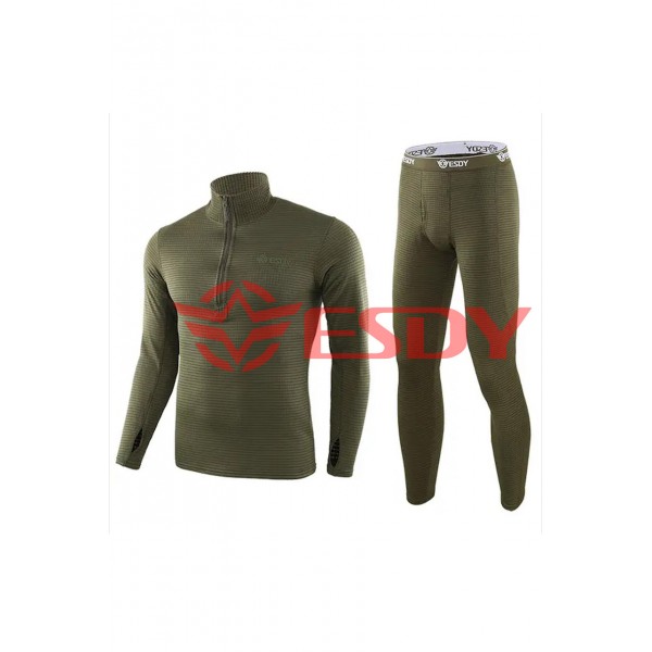 Термобілизна щільна "Кубік". ESDY. Олива - 3591911