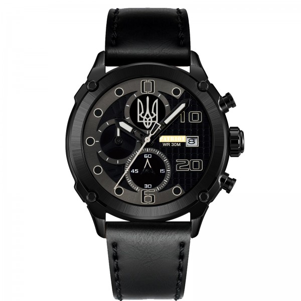 Patriot 016BKBK Тризуб срібло Чорні + Коробка - 1201-0299-30 Patriot 016BKBK Тризуб срібло Чорні + Коробка - 1201-0299-30