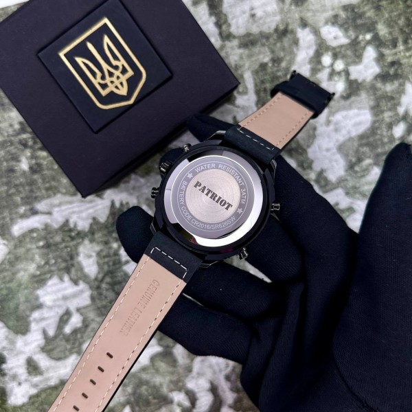 Patriot 017BKWT Тризуб золото Black-White - 1201-0352-30 Patriot 017BKWT Тризуб золото Black-White - 1201-0352-30