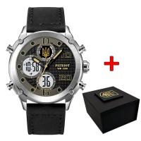 Patriot 017BKWT Тризуб золото Silver-White