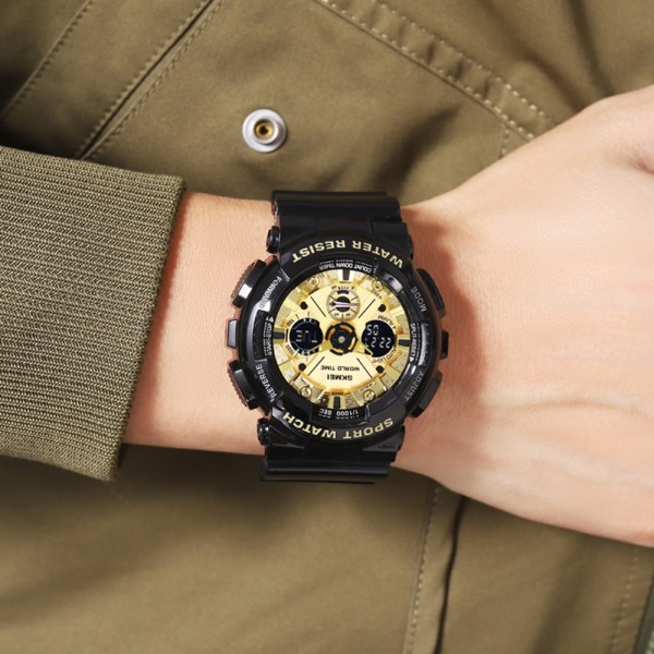 Skmei 2118BKGD Black-Gold - 3591481 Skmei 2118BKGD Black-Gold - 3591481