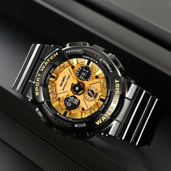 Skmei 2118BKGD Black-Gold - 3591481 Skmei 2118BKGD Black-Gold - 3591481