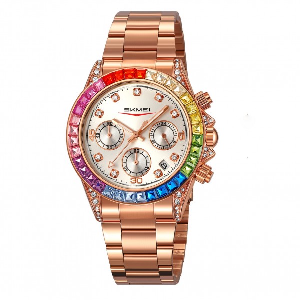 Skmei 2352RGSI Rose Gold-Silver - 3591671