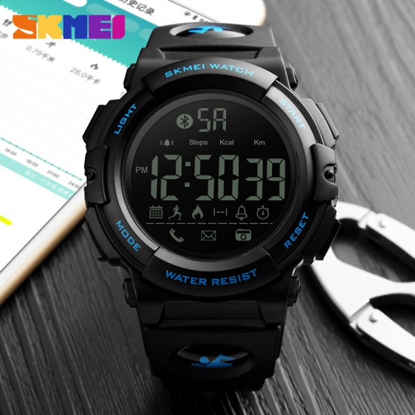 Skmei 1303BU blue Smart Watch - 3590211 Skmei 1303BU blue Smart Watch - 3590211
