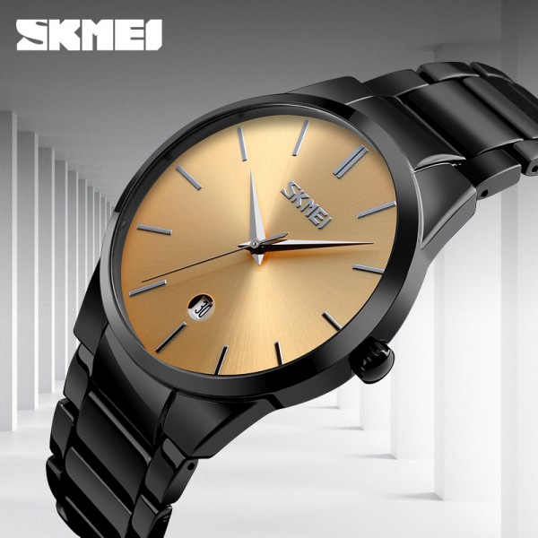 Skmei 9140BKGD Black-Gold - 3590271