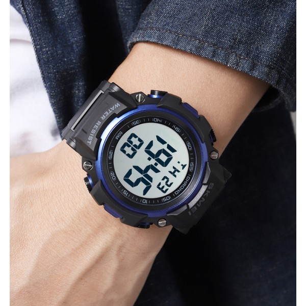 Skmei 1886BUWT Black-Blue-White - 3590331