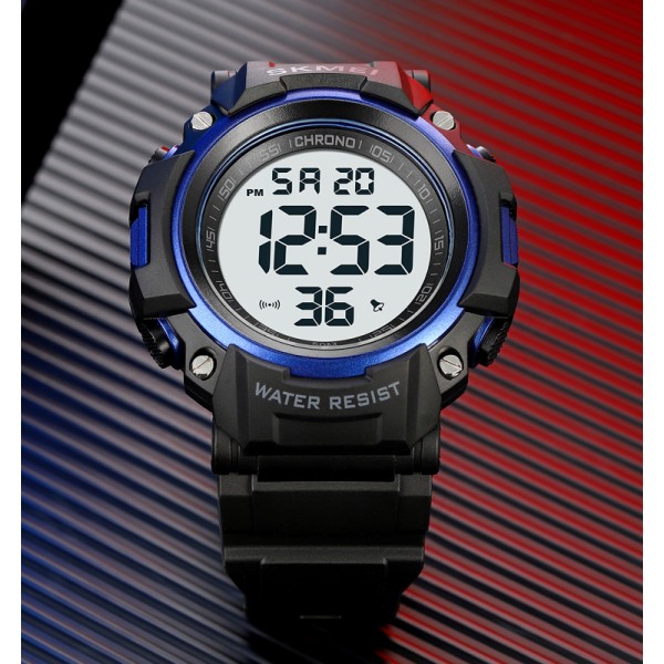 Skmei 1886BUWT Black-Blue-White - 3590331