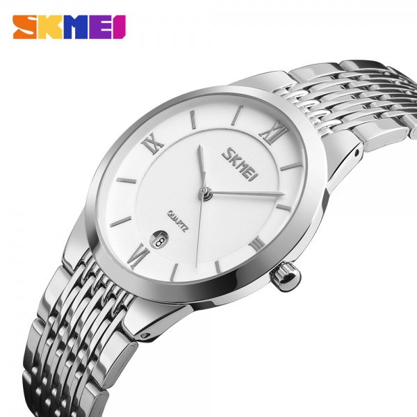 Skmei 9139WTSI-B White-Silver B - 3590591