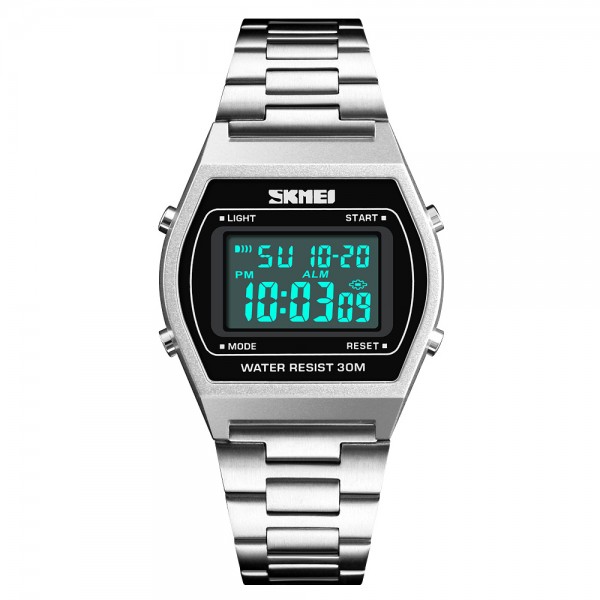 Skmei 1328SI Silver STOPPED - 3590651