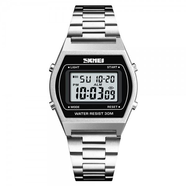 Skmei 1328SI Silver STOPPED - 3590651