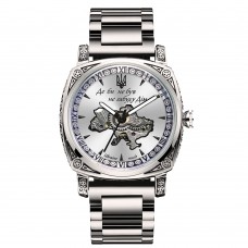 Awarder 021-3D Де би не був Silver-White Steel